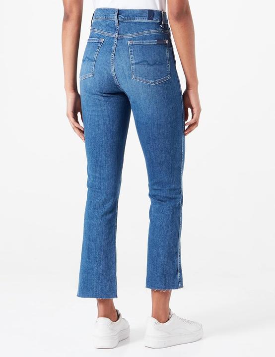 Produktbild 7 For All Mankind Slim Illusion Stretch Denim Bootcut mit Raw Cut (24)