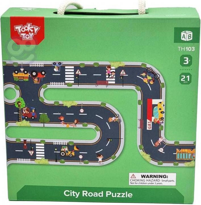 Produktbild Tooky Toy Spielzeug Autobahn (Englisch)