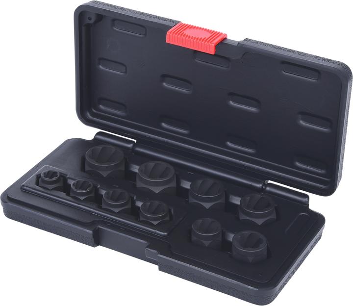 Image du produit KS Tools Jeu d'écrous à chocs spéciaux, 10 pcs M8-M19