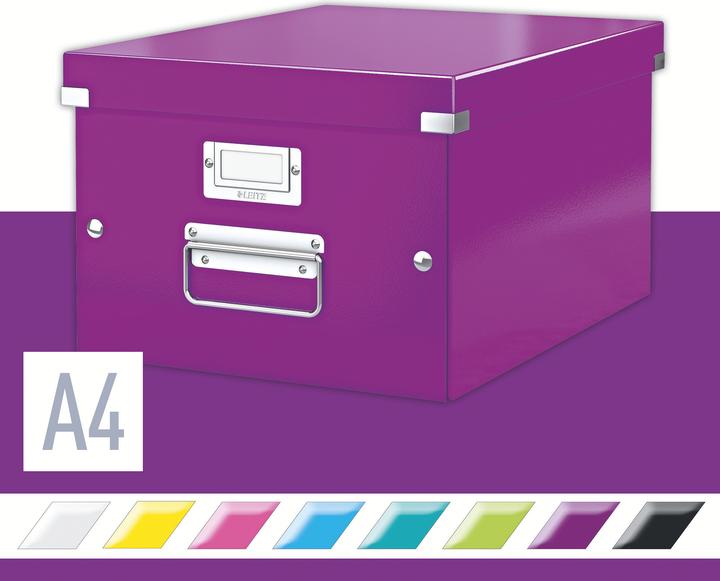 Actual product image Leitz Wow Click & Store Storage Box (A4)