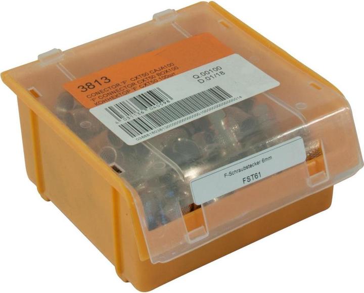 Actual product image Televes Preisner FST61 F Silver Wire Connector (Plugs and connectors)