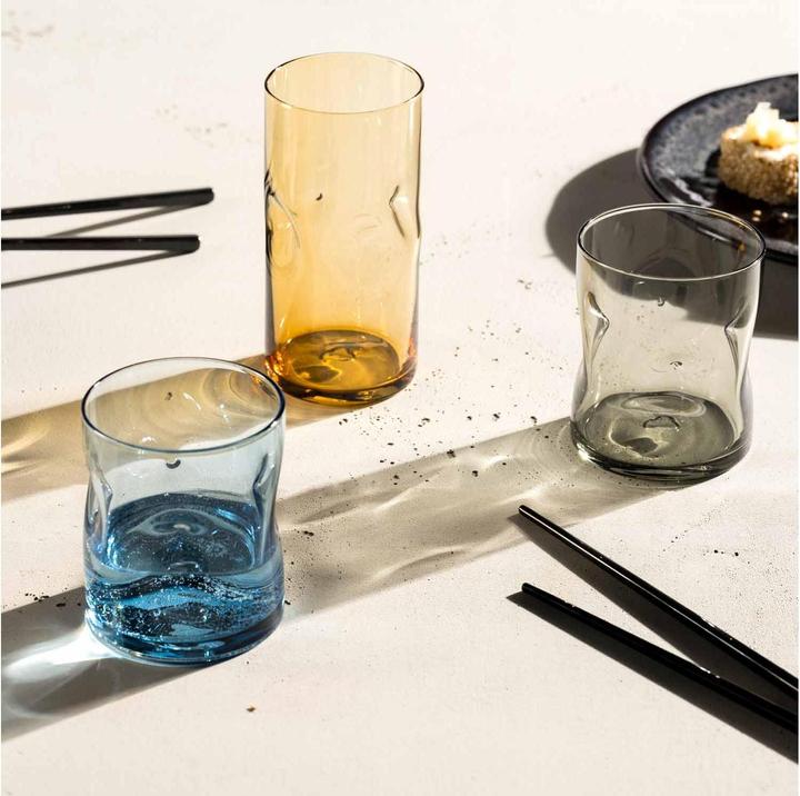 Immagine prodotto Leonardo Trinkglas Vesuvio 300 ml, 4 Stück, Grau (0.30 l, 4 x)