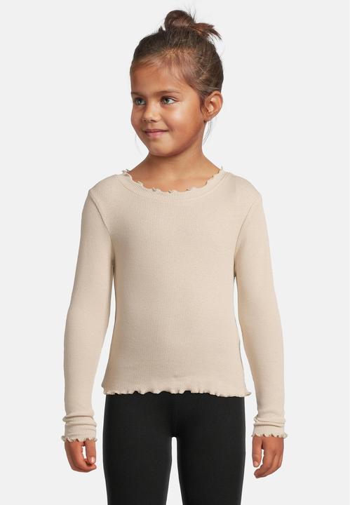 Produktbild Urban Classics Girls Short Rib Longsleeve - 17204 (146, 152)