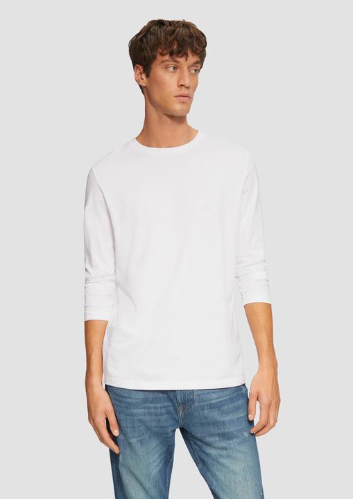 Produktbild S.Oliver T-Shirt Longsleeve aus Baumwolle mit Rundhalsausschnitt (XXL)