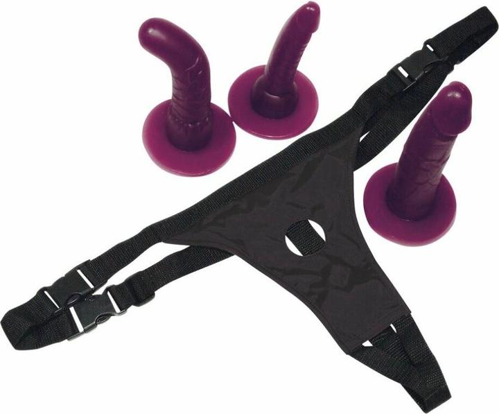 Actual product image Bad Kitty Strap-on set