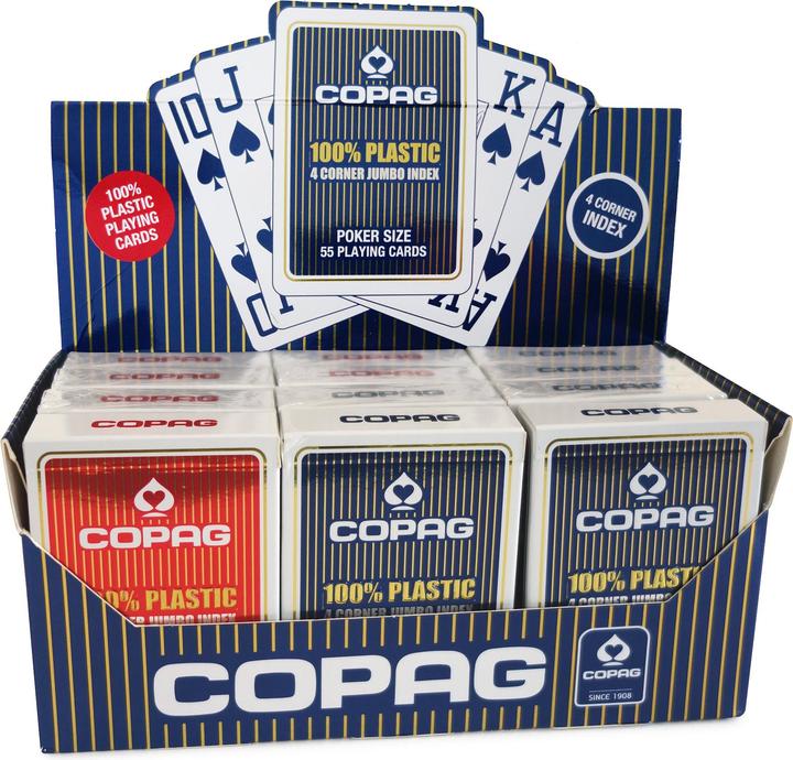 Actual product image Copag Jumbo Index (1 piece - Assorted) (German)