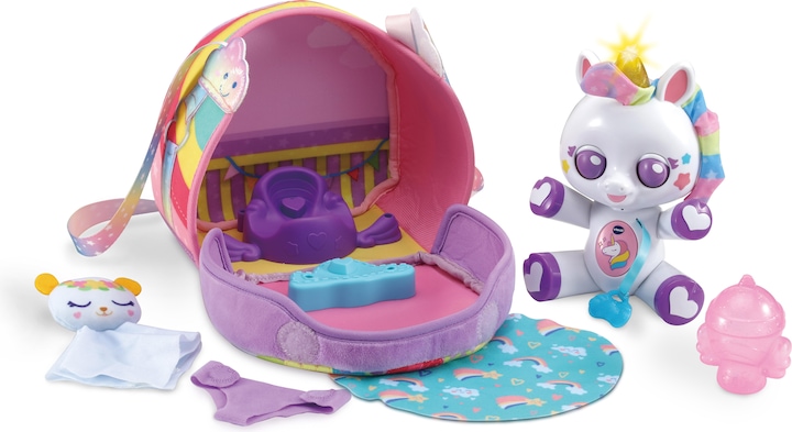 Actual product image VTech Little Love - Emily Unicorn with Handbag (17.60 cm)