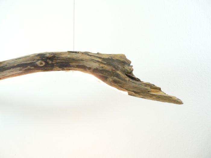 Produktbild Peka-Ideen Treibholz Hängelampe mit Ober- und Unterlicht, 138cm