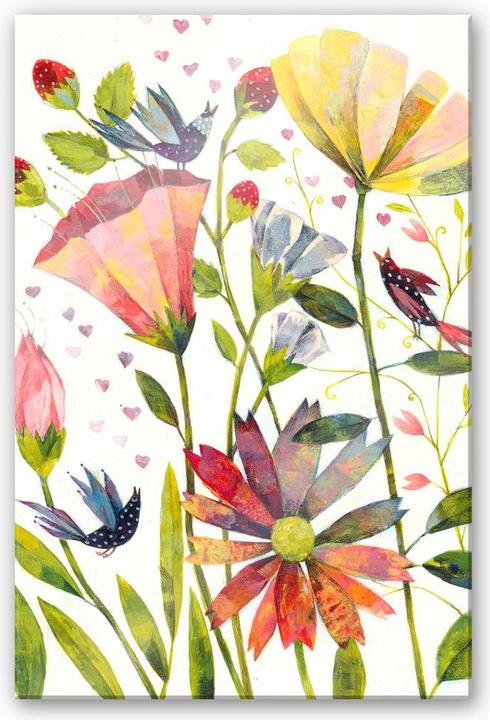 Produktbild Trenddeko Blanz - Wilde Sommerwiese (130 x 200 cm)