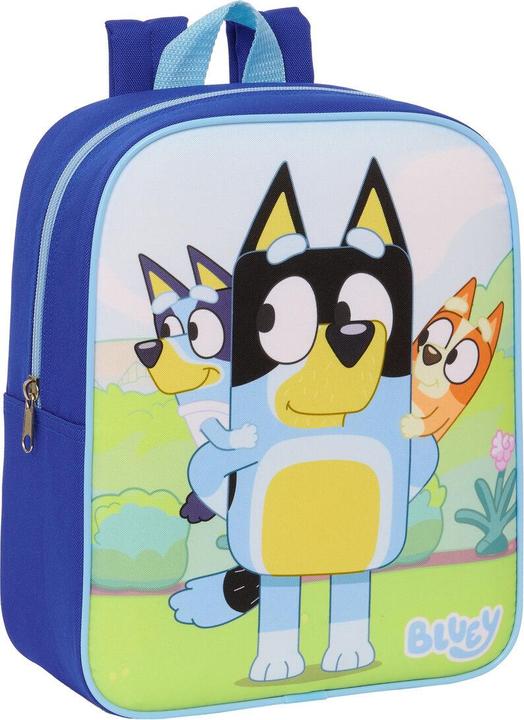 Actual product image Bluey Children's rucksack Navy blue 22 x 27 x 10 cm