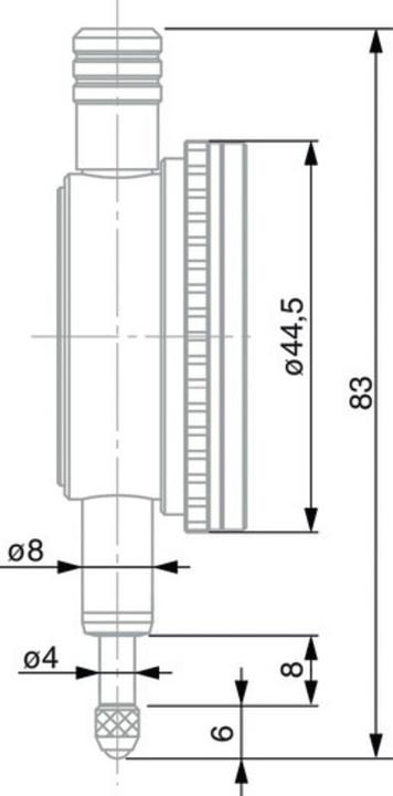 Image du produit Tesa Technology Comparateur 1 mm / 01419053