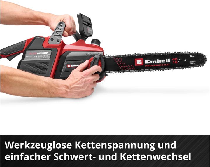 Actual product image Einhell GP-LC 36/40 Li BL-Solo cordless chainsaw (Battery chain saw)