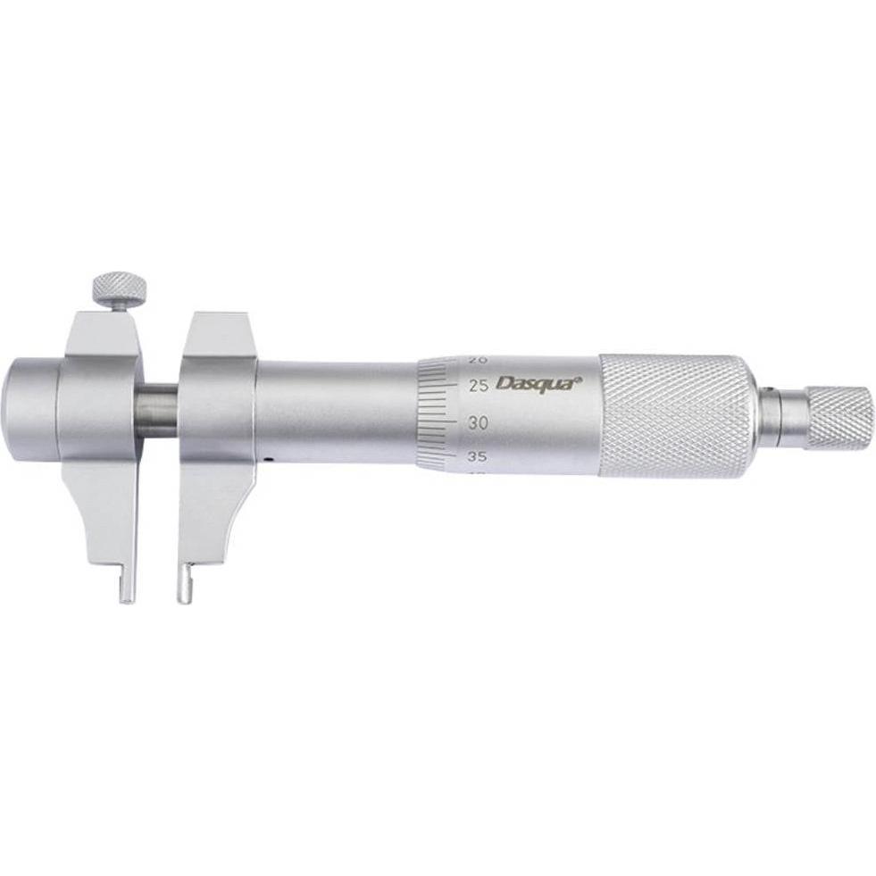 Dasqua, Comparatore + micrometro, 4911-8105 Micrometro interno con calibro di controllo 5 - 30 mm Lettura: 0,01 mm