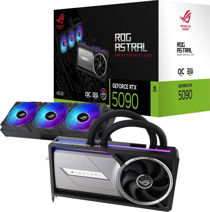 Actual product image ASUS ROG-ASTRAL-LC-RTX5090-O32G-GAMING (32 GB)