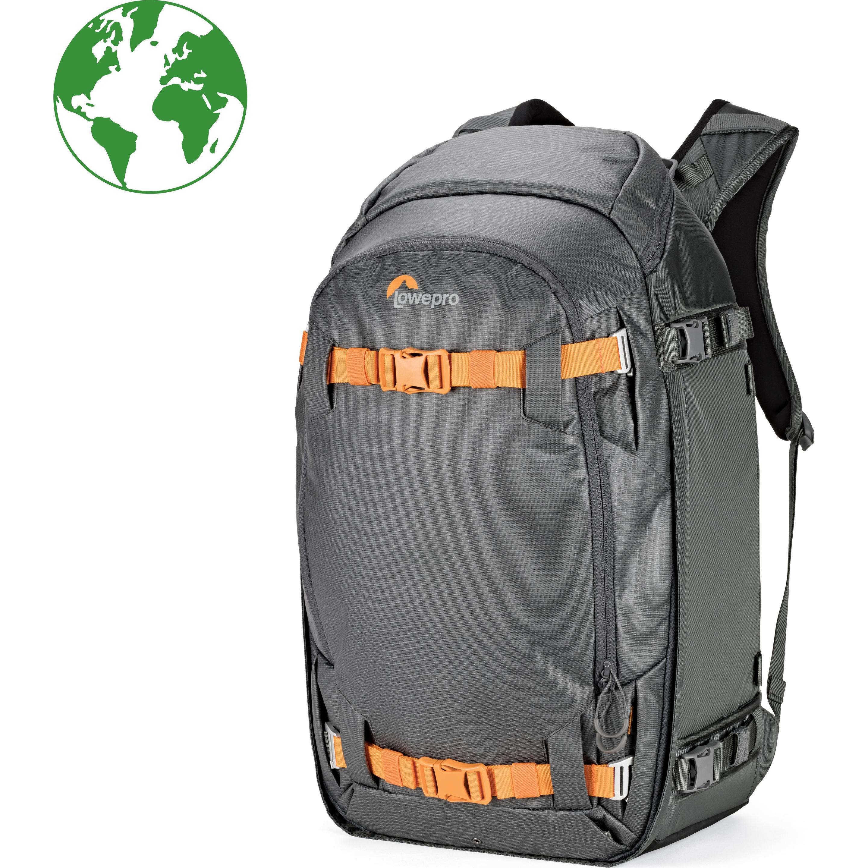 Lowepro Whistler BP 450 AW II Linea Verde (Zaino per fotocamera, 36 l), Borsa fotocamera, Grigio