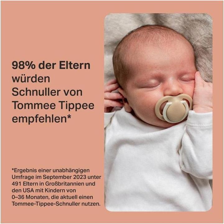 Actual product image Tommee Tippee Ser Schnuller 0-2 M. 2 tlg. (2x, 0 - 2 Months)