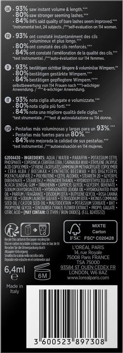 Produktbild L'Oréal Paris Paradise (01 Intensiv Schwarz)