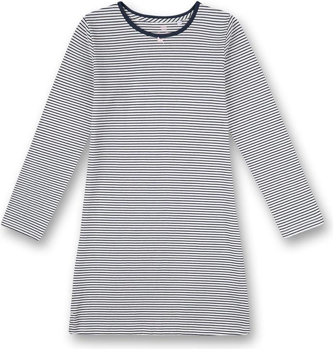 Immagine prodotto Sanetta Camicia da notte per bambine a righe blu (176)