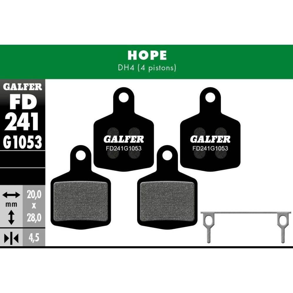Galfer Bike, Bremsbeläge, (Hope)