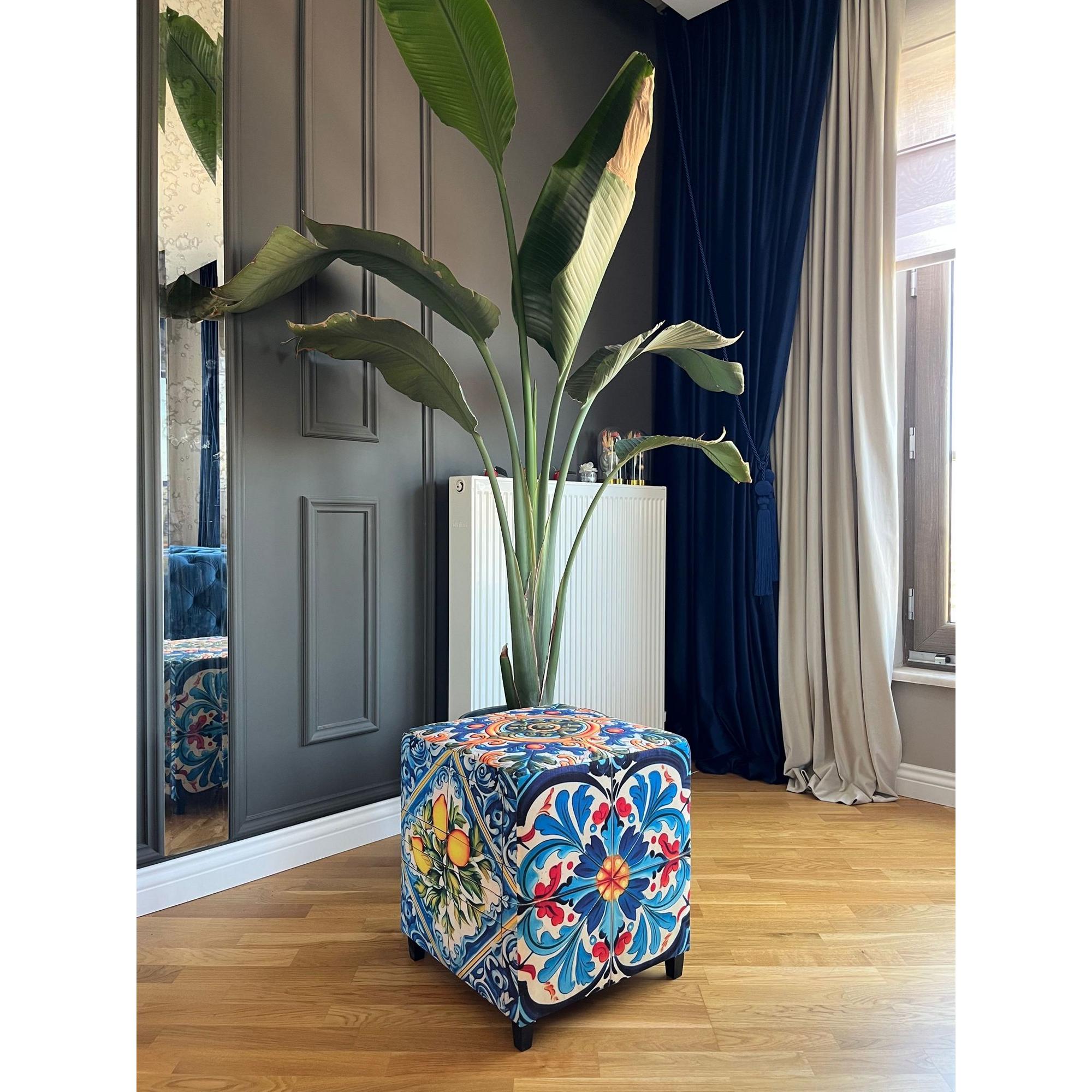 Homitis, Hocker + Pouf, Jungle