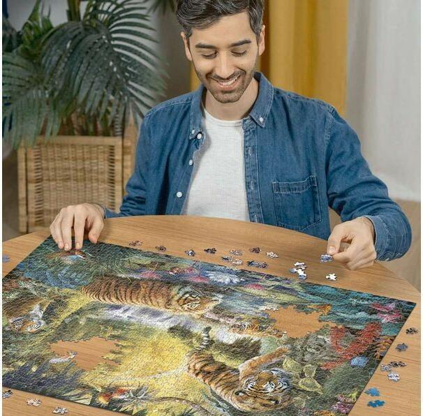 Produktbild Ravensburger Idylle am Wasserloch (1500 Teile)