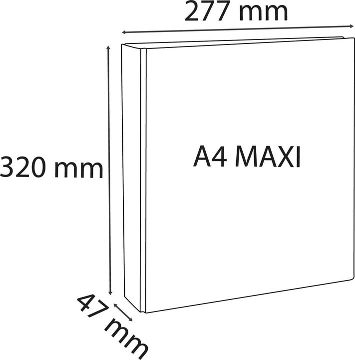 Immagine prodotto Exacompta Raccoglitori ad anelli (A4, 47 mm, 1 Pezzo/i)