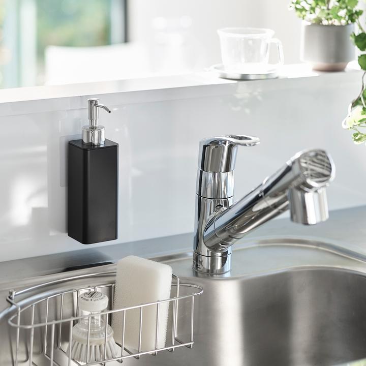 Image du produit Yamazaki Distributeur de savon à crochet adhésif TOWER