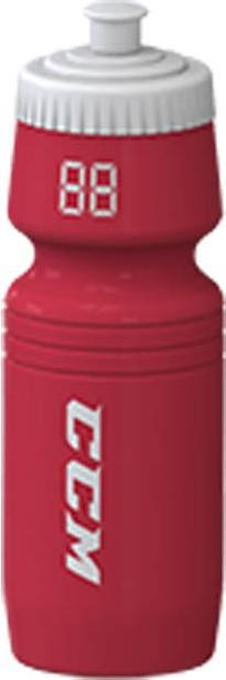 CCM Plastikwasserflasche 0,7L (Rot, 0,7 L) (0.70 l)