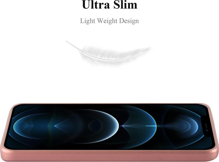 Produktbild Cadorabo TPU Matt Metallic Cover (Apple iPhone 12, Realme 12 Pro+)