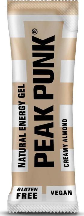Produktbild Peak Punk Natural Energy Gel (Almond, Cream, 12 Stk., 300 g)