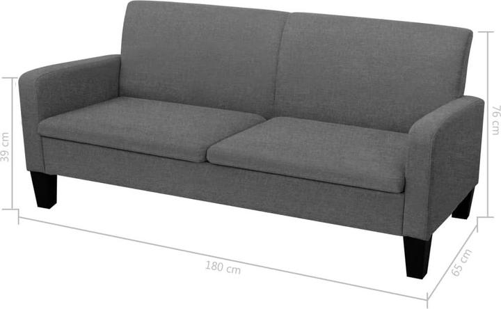 Actual product image vidaXL Sofa (Upholstery set)