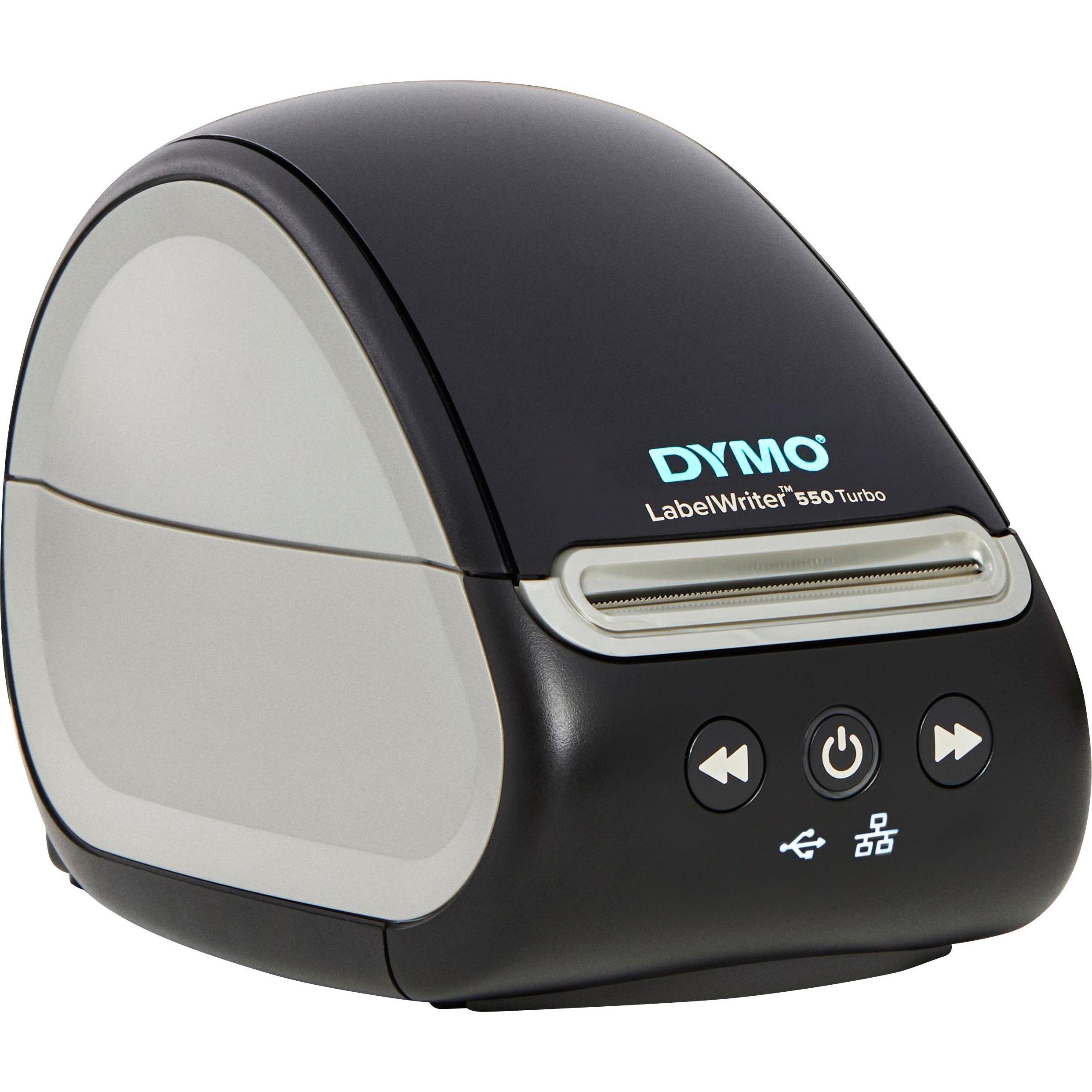 Dymo LabelWriter 550 Turbo (300 dpi), Etikettendrucker, Schwarz
