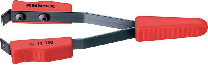 Actual product image Knipex Stripping Tweezers for coated wire 15 11 120 (120 mm)