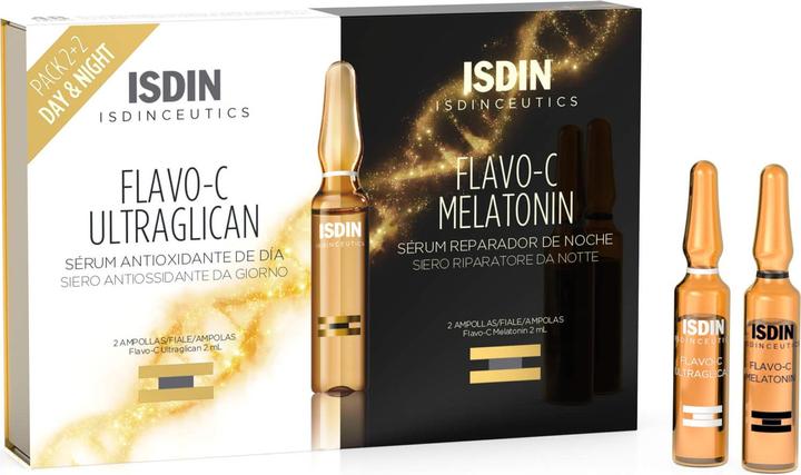 Isdin Isdinceutics Flavo-C Anti-Oxidant Serum And Melatonin Night Serum (Night cream)