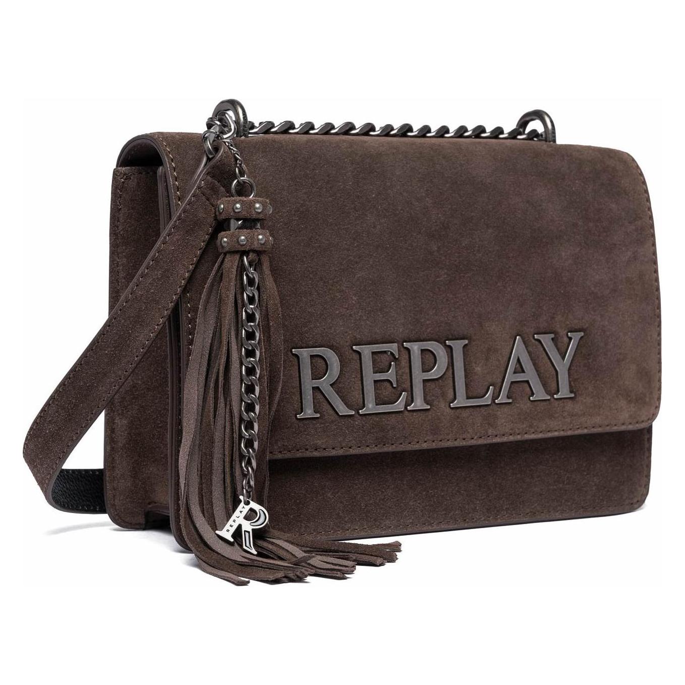 Replay, Damen, Handtasche, Crossbody Bag, Braun