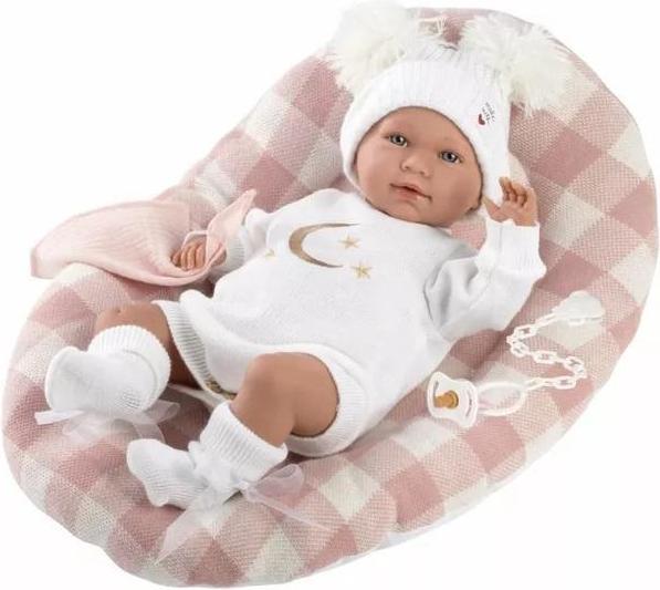 Llorens Mimi Babypuppe mit Wickeltisch 42cm