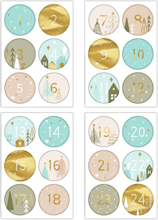 Produktbild Ursus Adventskalender Sweet Home, Motive: Weihnachten, Befüllt
