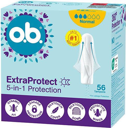 o.b. Extra Protect Normal tampony 56szt. (56x, Regular)