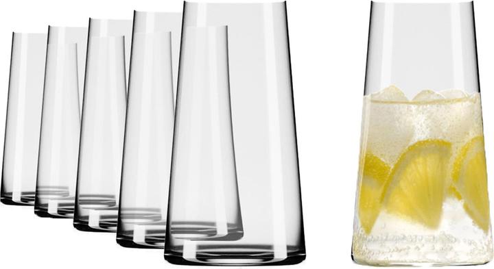 Vivalto Set 3 Bicchieri In Vetro Con Cucchiaio In Bambù Per Aperitivo – Design Elegante, Lavabili In Lavastoviglie, 7x6,5x19 Cm