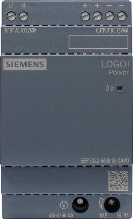 Produktbild Siemens Hutschienen-Netzteil (DIN-Rail