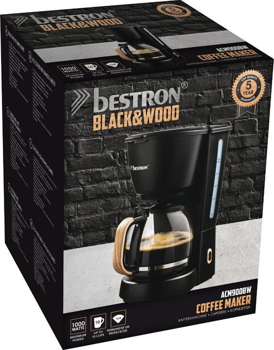 Actual product image Bestron Coffee maker