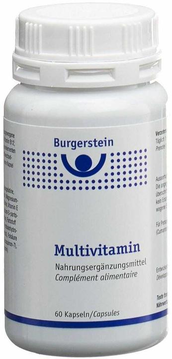 Actual product image Burgerstein Multivitamin (60 pcs., Capsules, 250 ml)
