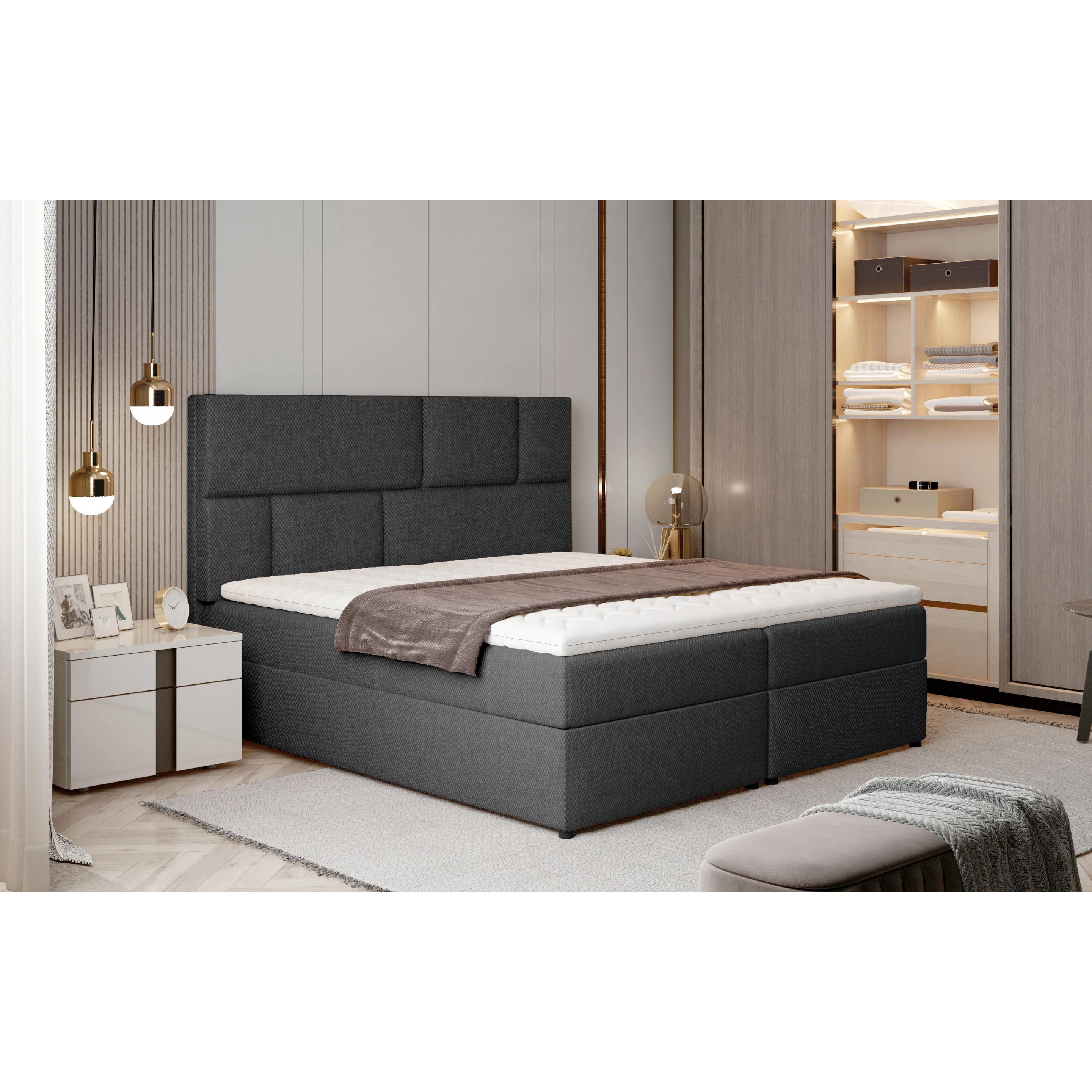 ELTAP, Bett, Florence mit Stauraum (180 x 200 cm)