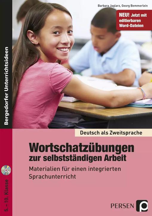 Produktbild Wortschatzübungen zur selbstständigen Arbeit (Deutsch, Barbara Jaglarz, Georg Bemmerlein, 2023)