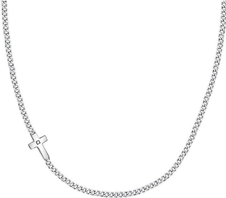 Morellato Steel necklace with cross SKR62 (M) (Stainless steel)