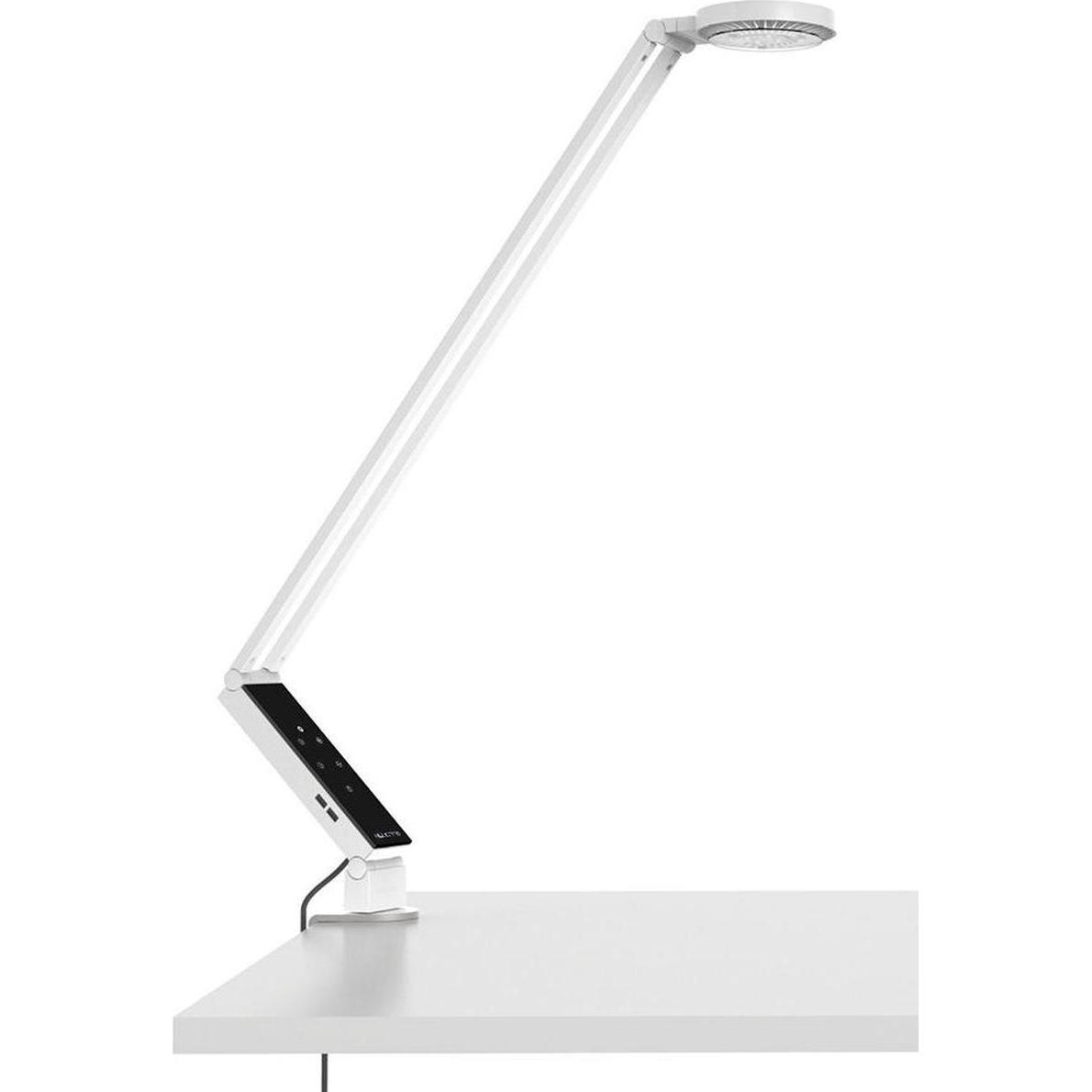 Luctra, Tischlampe, TABLE PRO 2 RADIAL/CLAMP LED Tischleuchte 945 lm weiss (945 lm)