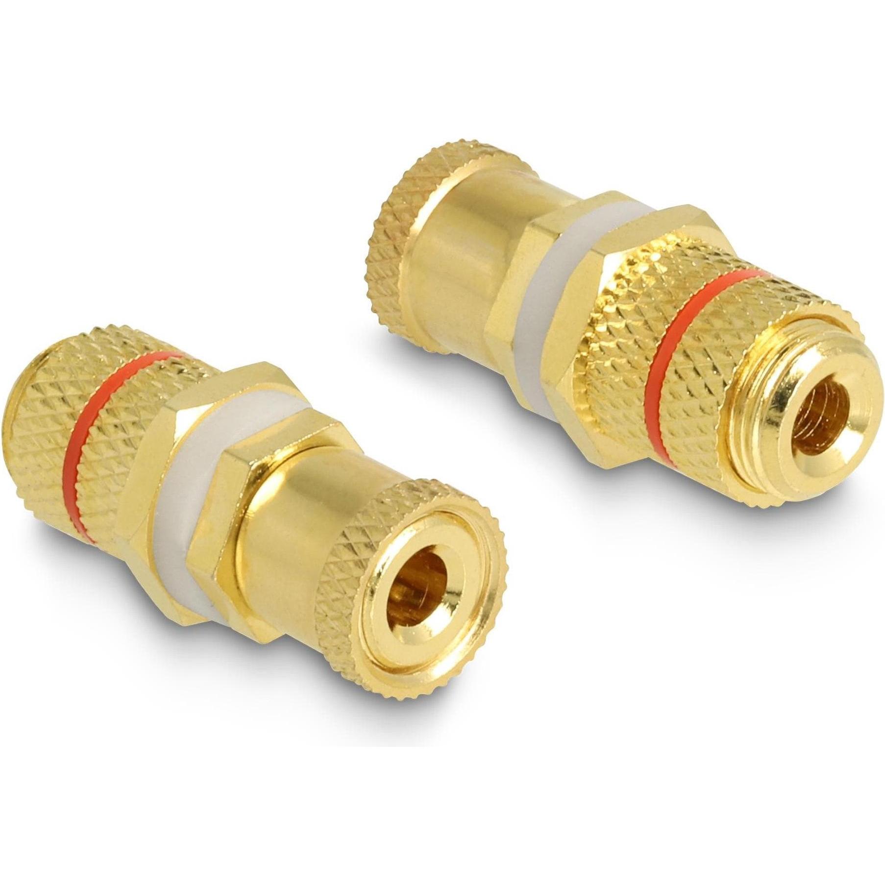 Thumbnail - Delock Audio-Adapter Optik 2 Spezial - Spezial (Klinkenadapter), Audio Adapter, Gold