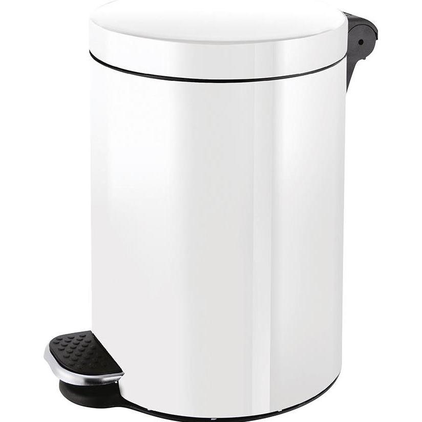 Helit Tretabfallb.Silberionen 5l sz, Abfalleimer, Schwarz