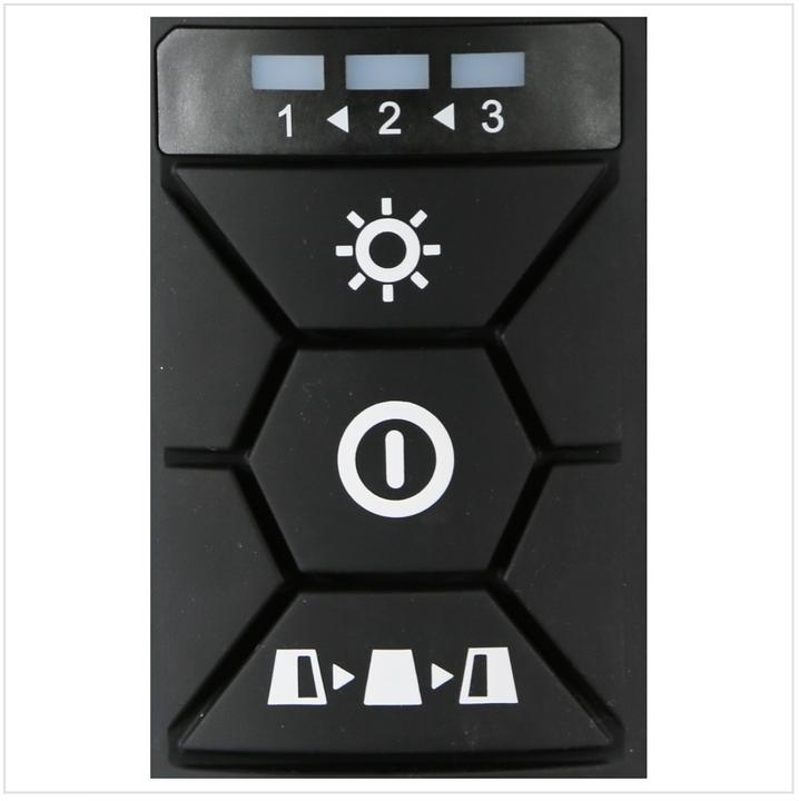 Produktbild Makita DML 810 PT Akku LED Flächenlicht 18 / 36 V ( 2 x 18 V ) 5500 lm IP54 + 2x Akku 5,0 Ah + Doppe (5500 lm)