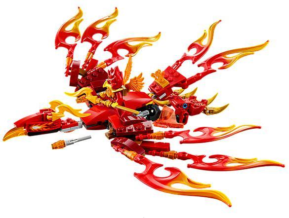 Actual product image LEGO Chima Flinx's Ultimate Phoenix (70221)